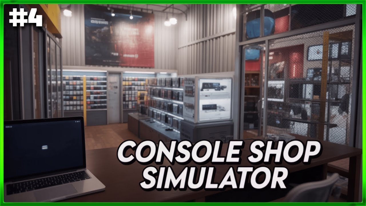 Can I Build the Best Console Shop Ever - Console Shop Simulator #4