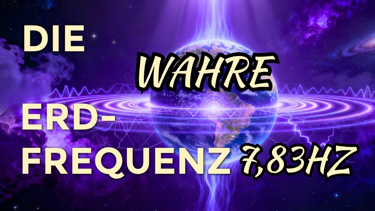 Die Frequenz unserer Erde | 7,83 Hz | Schumann-Resonanz Musik