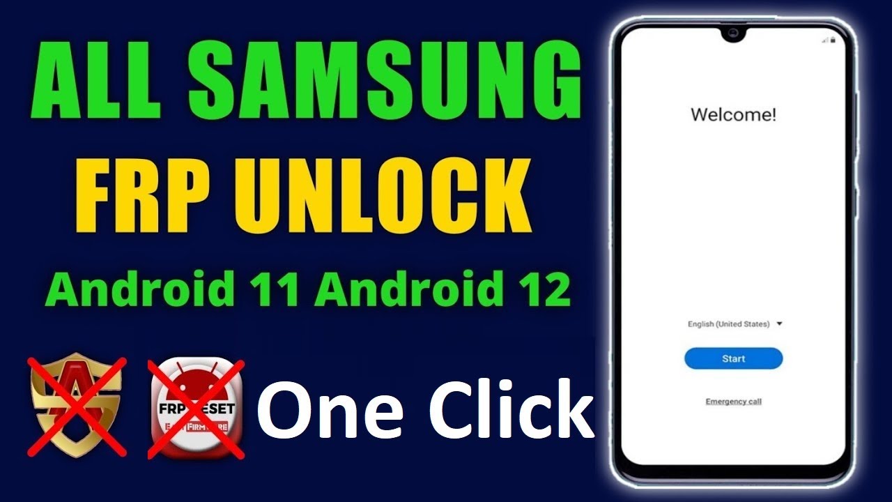 New Method All Samsung FRP Bypass/Unlock Google Account Lock Android 12/11 | 2022 One Click UMT