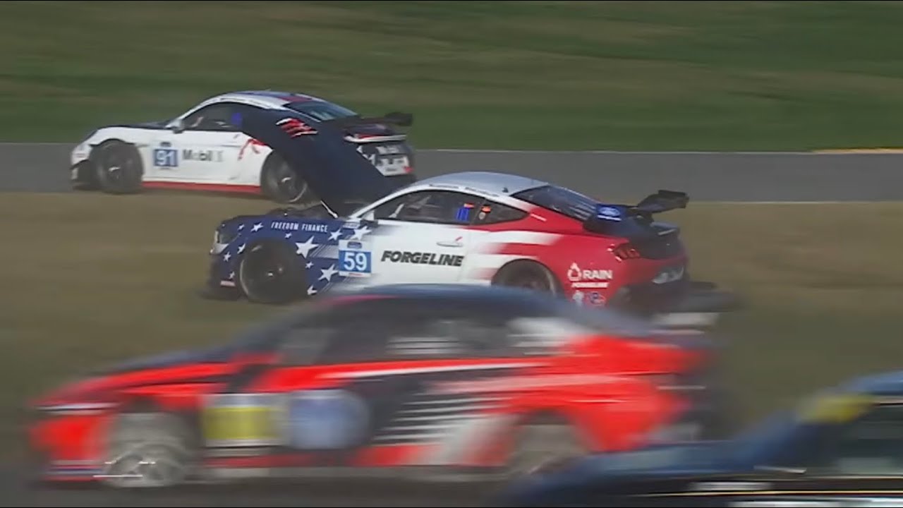 #59 KohR Motorsports Crash - 2026 BMW M Endurance Challenge At Daytona