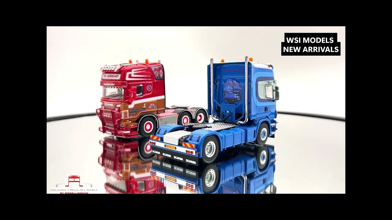 New arrivals of WSI truck models! episode 62 #wsi #truck #diecast #scania