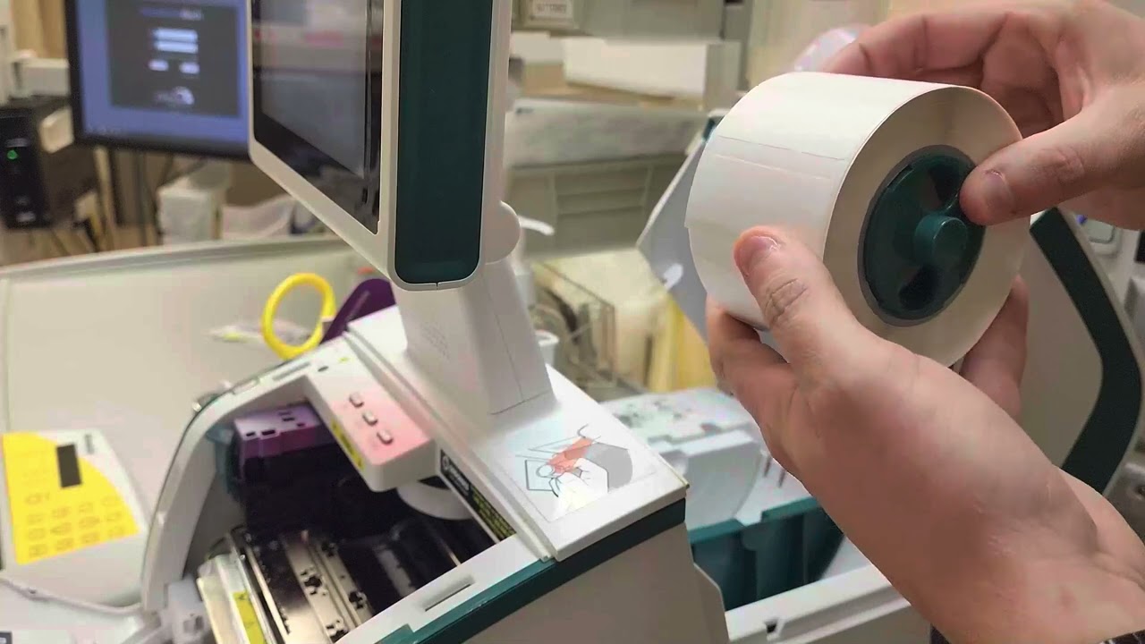 Codonics SLS500i - Changing Ink & Labels