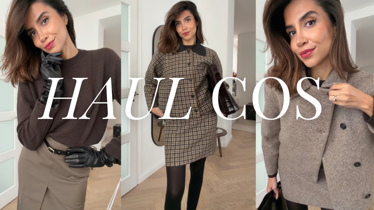 ENORME HAUL COS | DERNIÈRES TENDANCES AVEC ESSAYAGES | ROSEANDMUSC