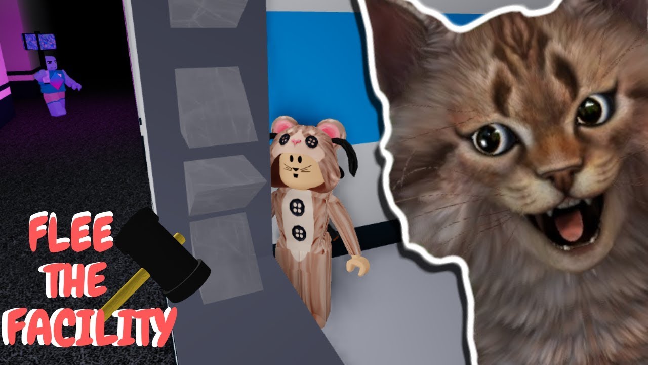 🤣HAGO ENOJAR A LA BESTIA Y SE VA LLORANDO😭FLEE THE FACILITY - ROBLOX