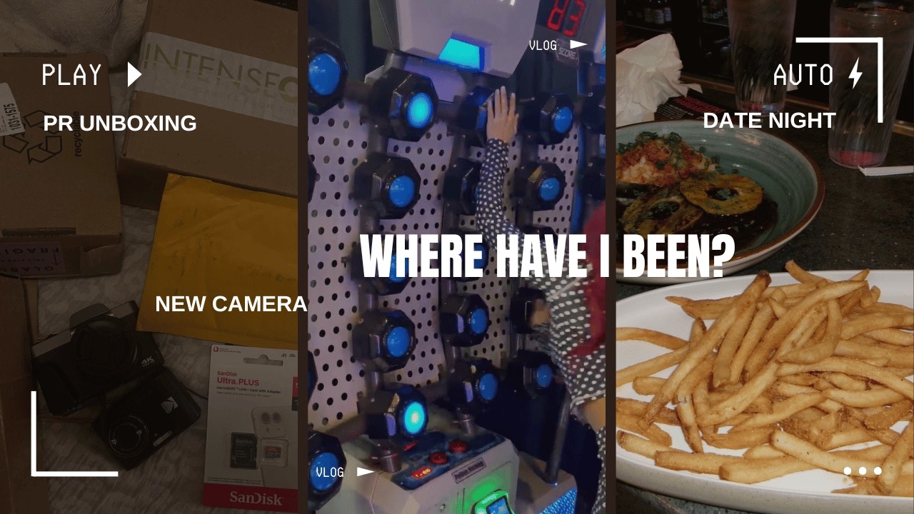 Life Update + Comeback Vlog | New Camera, PR & Dave & Buster’s