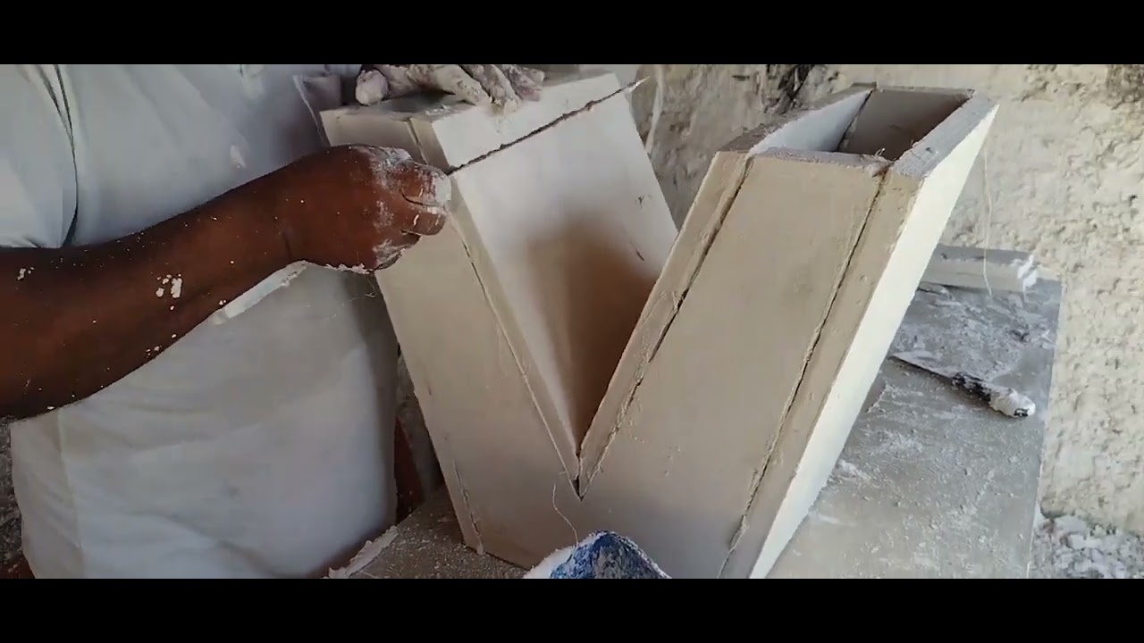 Passo a passo como fazer uma mesa de centro de gesso
