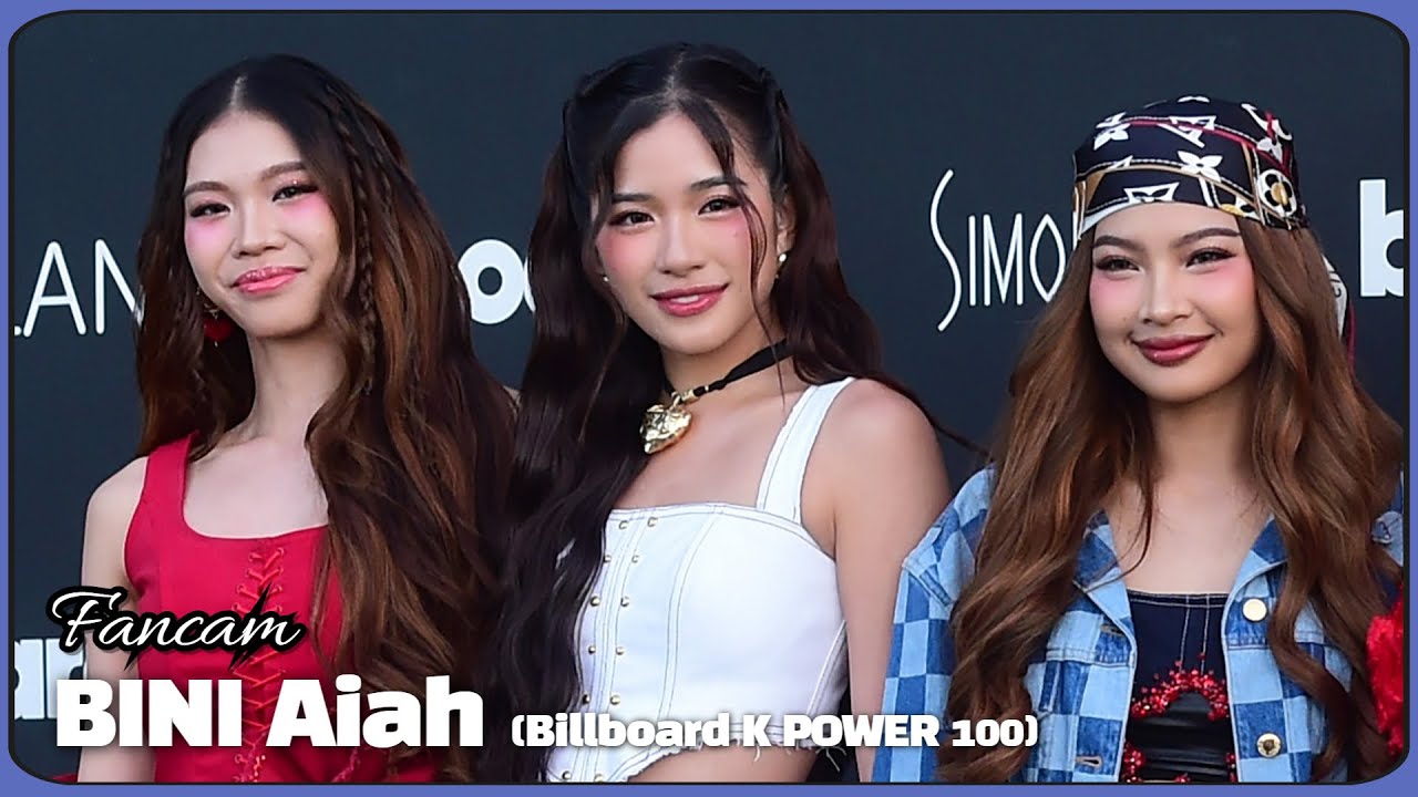 HK직캠｜비니(BINI) Aiah, '사랑스러운 미소에 눈길~' (Billboard K POWER 100)