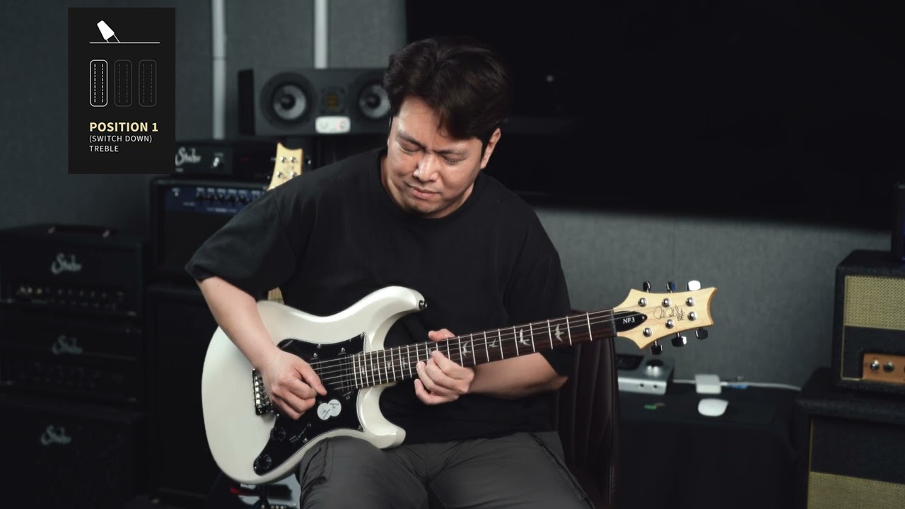 PRS SE 2024 Model NF3 Demo (Rosewood VS Maple Fingerboard)