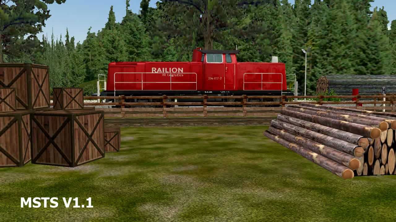 Microsoft Train Simulator vs. Railworks (Bruchwald-Bahn)