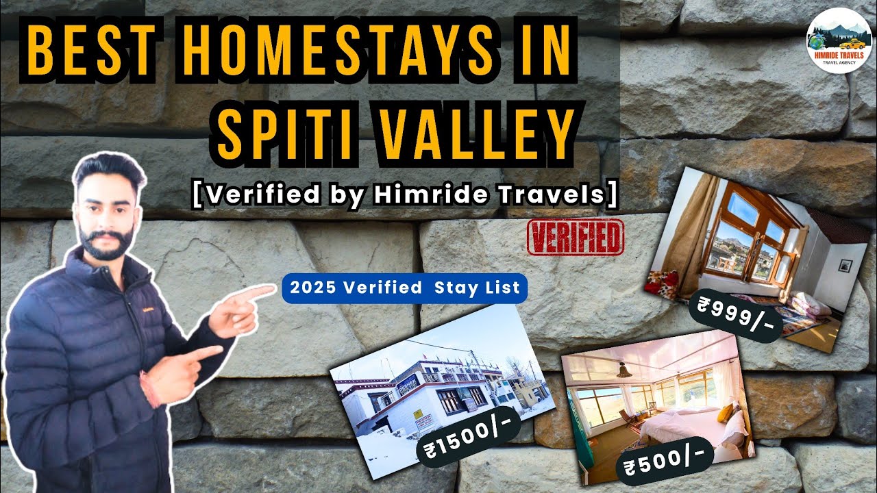 Best Homestays in Spiti Valley | Budget to Luxury Stay Guide | Himride Verified Stays |