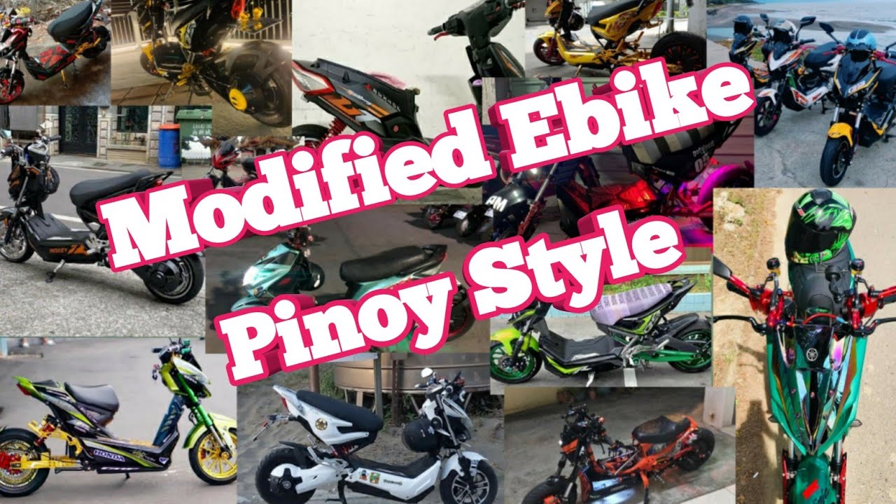 Modified ebike Pinoy Style