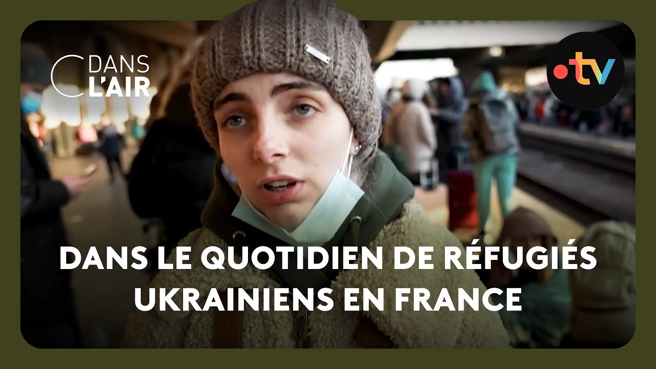 Rencontre avec Alina et sa fille, réfugiées ukrainiennes à Rouen  - C dans l'air 01.03.2025