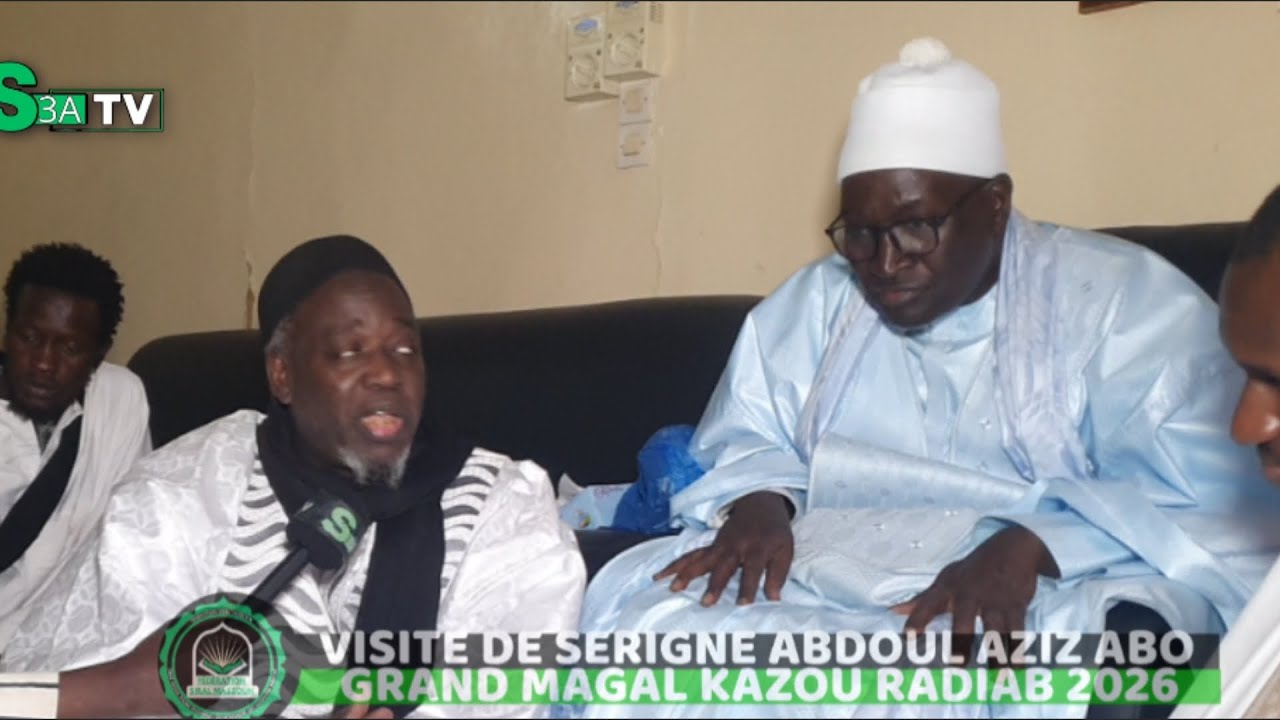 SGN AHMADOU BADIYOU FALILLOU et SGN AZIZ ABO MADIYANA Ziarra KAZOU RADIAB 2026