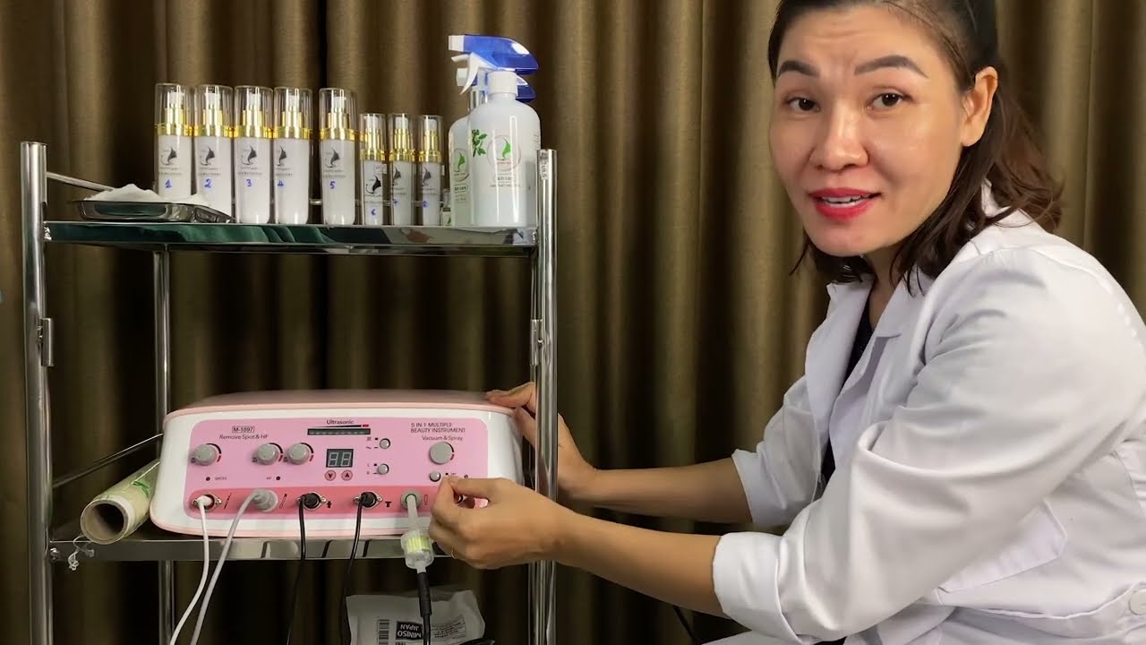 BÀI 3:Hướng dẫn sử dụng máy 5 chức năng chuyên nghiệp trong Spa
