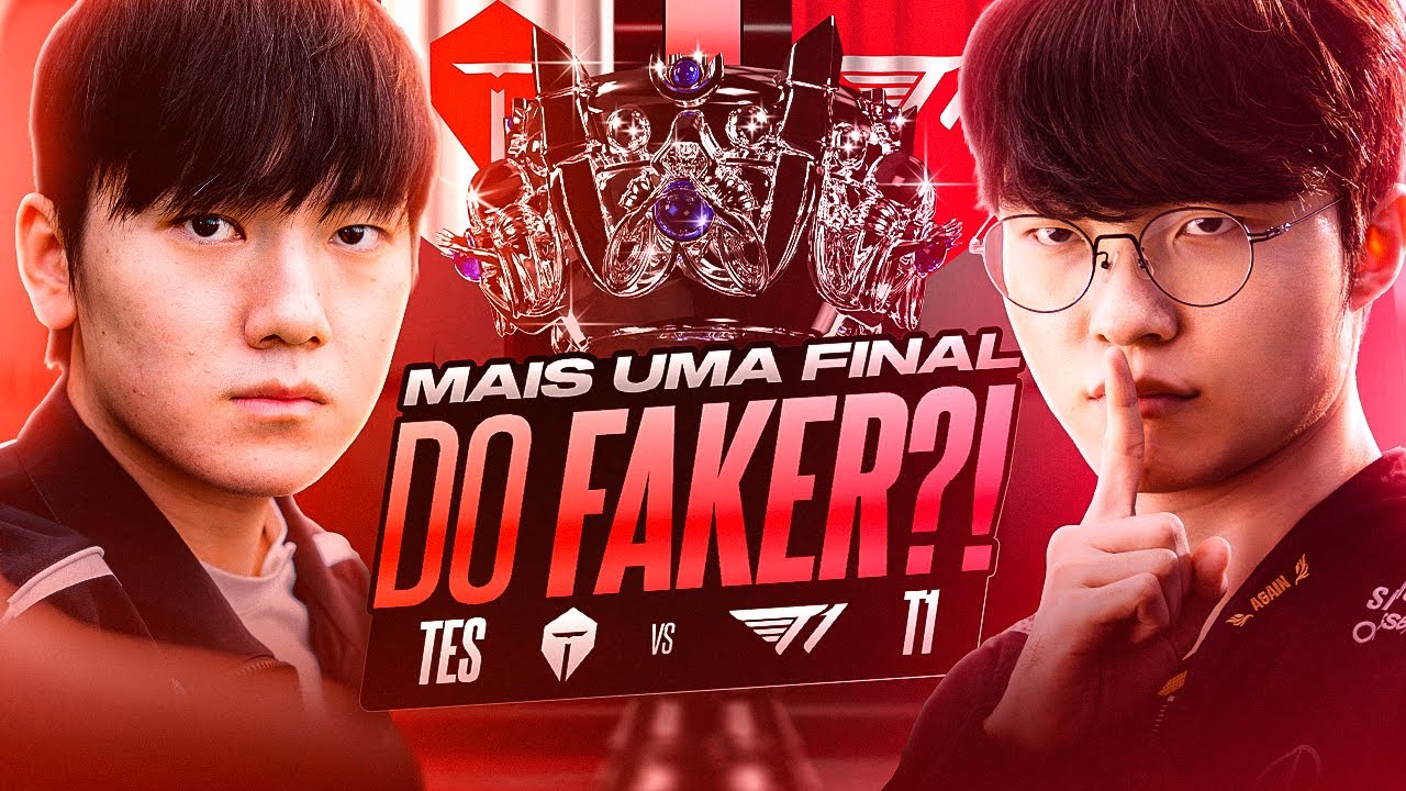 T1 x TES: O FAKER PODE CHEGAR NA FINAL DO WORLDS 2025 | Ilha das Lendas