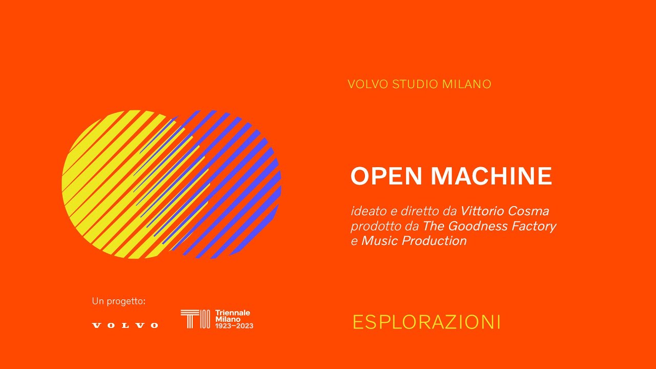 ESPLORAZIONI 2023 EP: 2 - VITTORIO COSMA Open Machine @Volvo Studio Milano