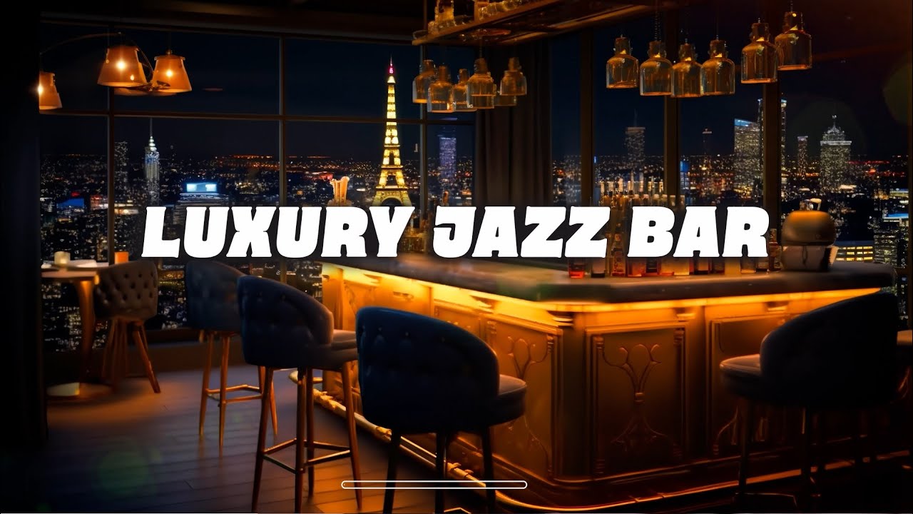 Luxury Bar Jazz  🍷Exquisite Sax Jazz 🍷 Romantic Night Background Jazz Music