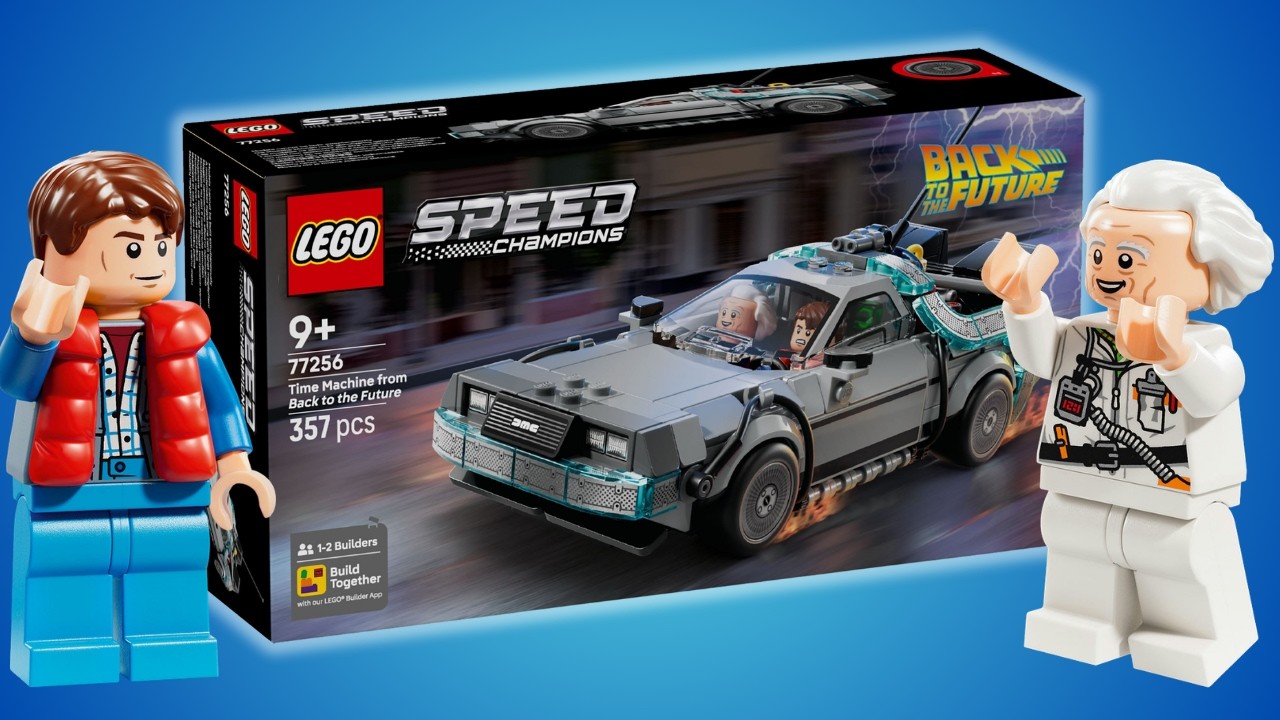 LEGO Speed Champions 77256 – Back to the Future Time Machine | Full Speed Build | BrickLAB