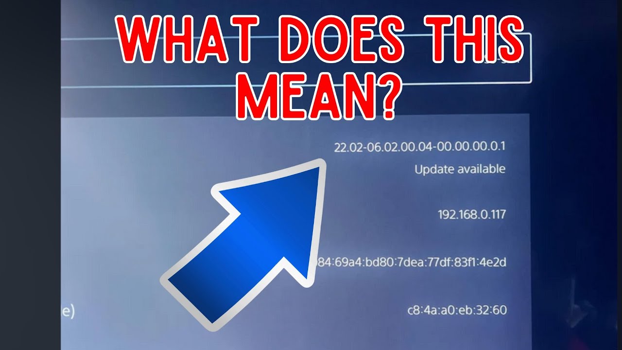 Quick Tips: How to Read the PS5 Firmware String