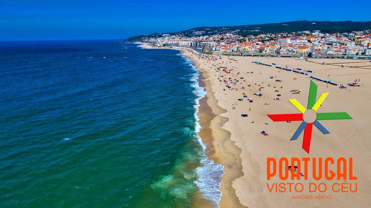 Passadiços Figueira da Foz 🏖️ Buarcos - Figueira da Foz / Buarcos beach - 4K UltraHD