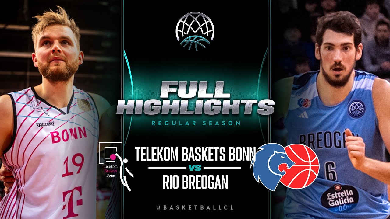 Telekom Baskets Bonn v Rio Breogan | Full Game Highlights | #BasketballCL 2023-24