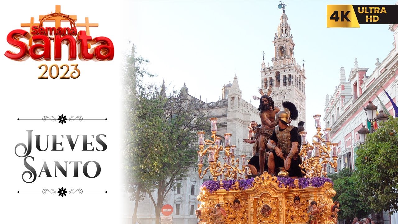 ⁴ᴷ LAS CIGARRERAS en la GIRALDA | Jueves Santo 2023