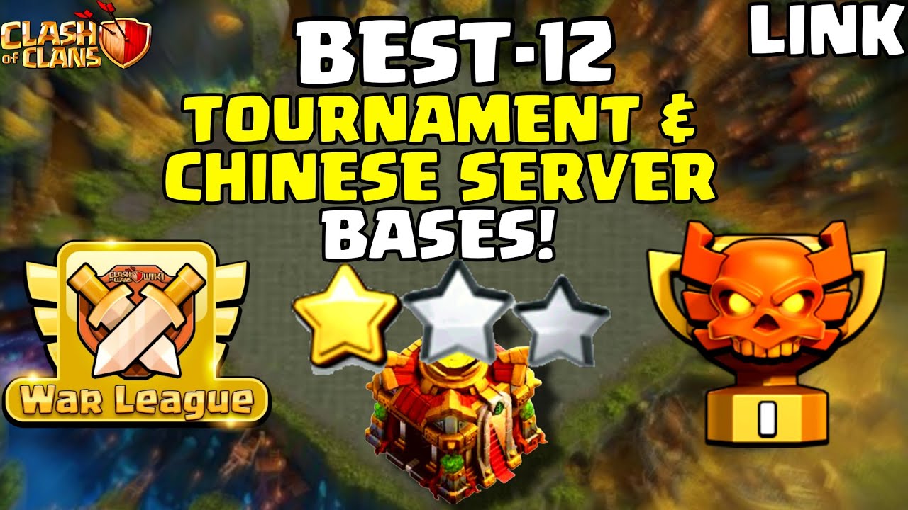 TOP-12 Best CWL Base Link |Th16 Legend League Base |Th16 Anti Root Rider Base With Link |Anti 2Star