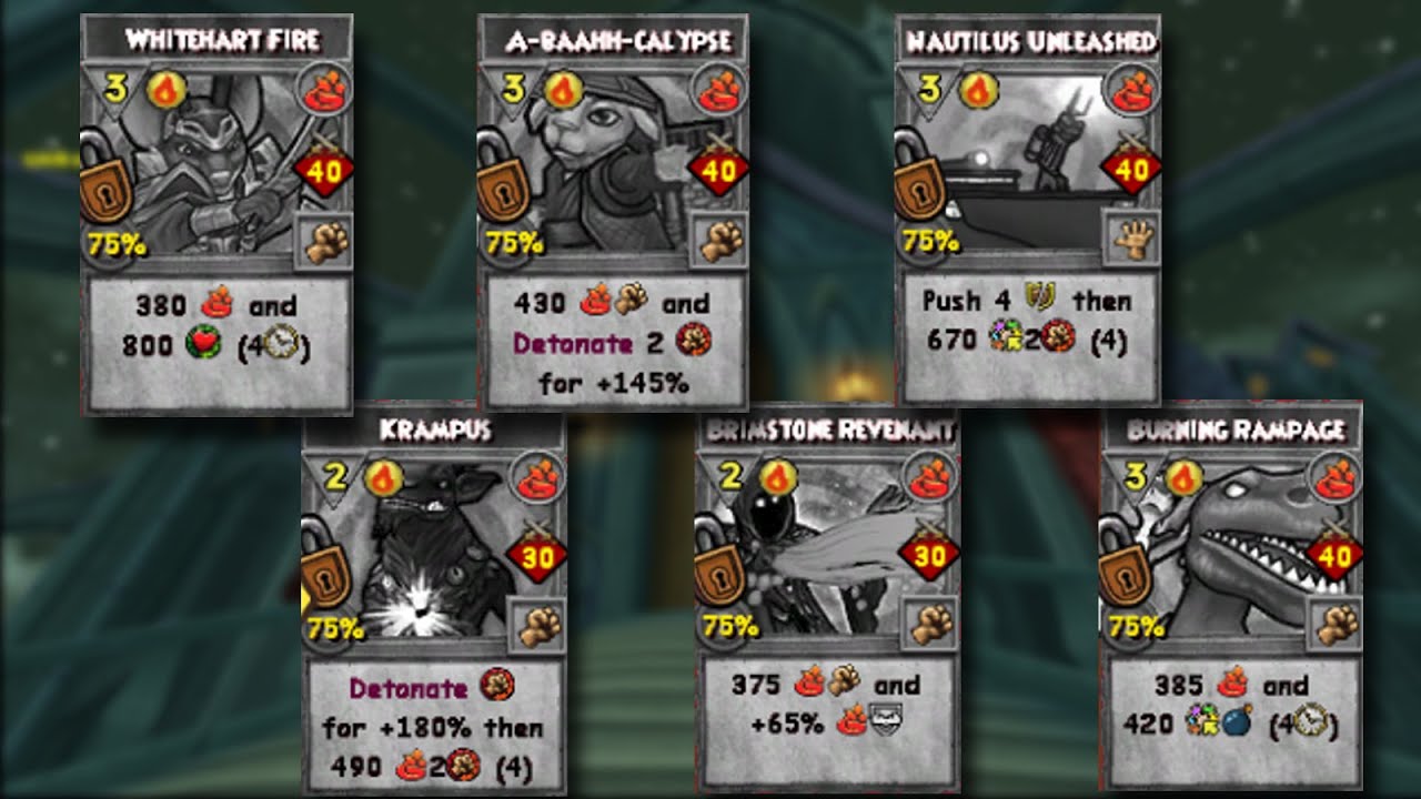 Wizard101: 🔥ВСЕ ИЗМЕНЕНИЯ ЗАКЛИНАНИЙ ОГНЯ