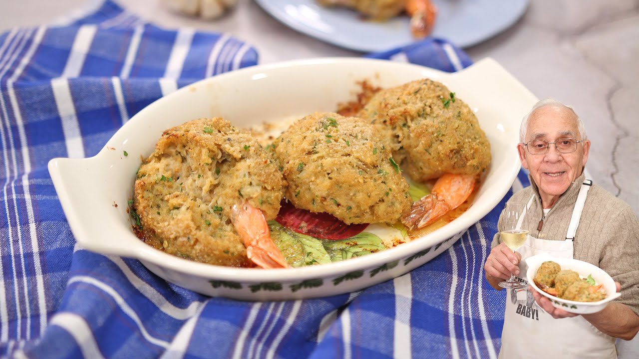 Креветки, фаршированные крабовым мясом