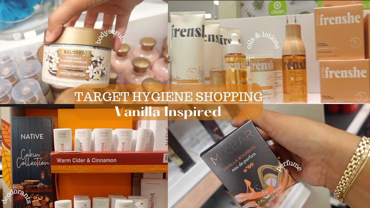 TARGET Hygiene Shopping| Self-Care |  FALL SCENT THEME | VANILLA INSPIRED- Hygiene Haul