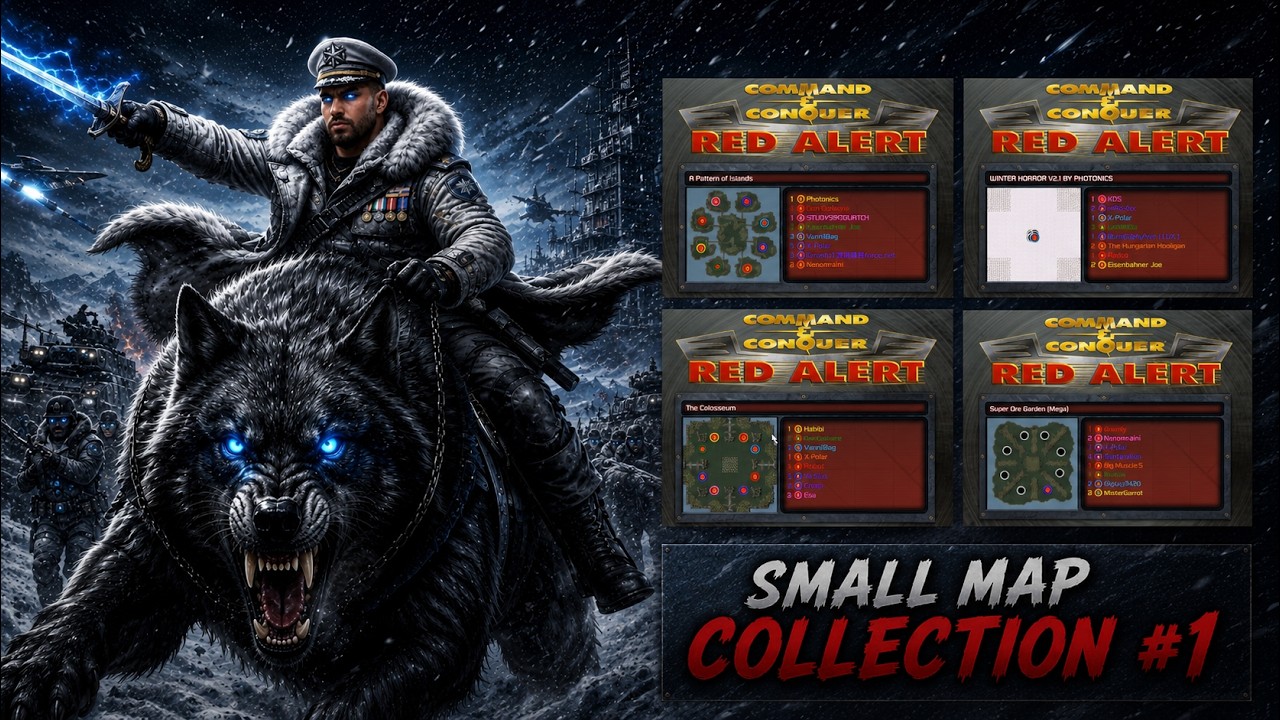🔥 Command & Conquer: Red Alert Remastered &ndash; Small Maps Collection #1