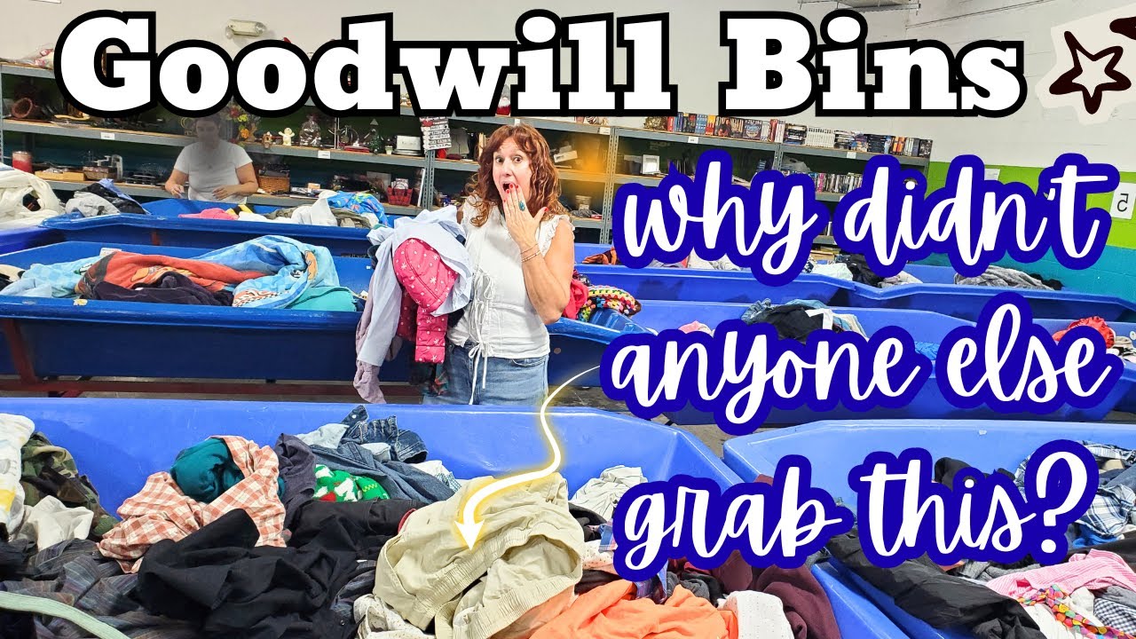 Нашёл ЭТО в мусорном ведре, которое уже все просматривали! ~ GOODWILL OUTLET BINS THRIFT HAUL Опл...