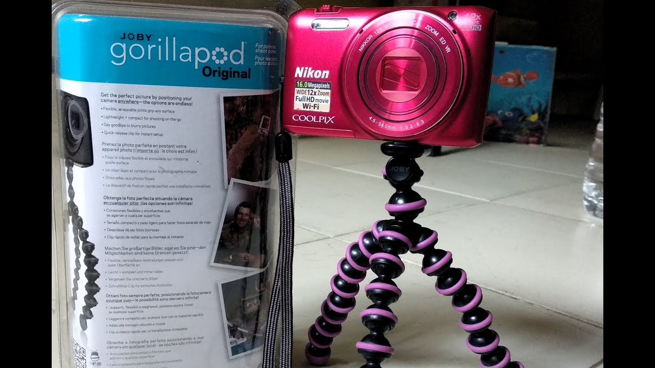 Joby GorillaPod Setup | Mirrorless/Point & Shoot Camera Tripod