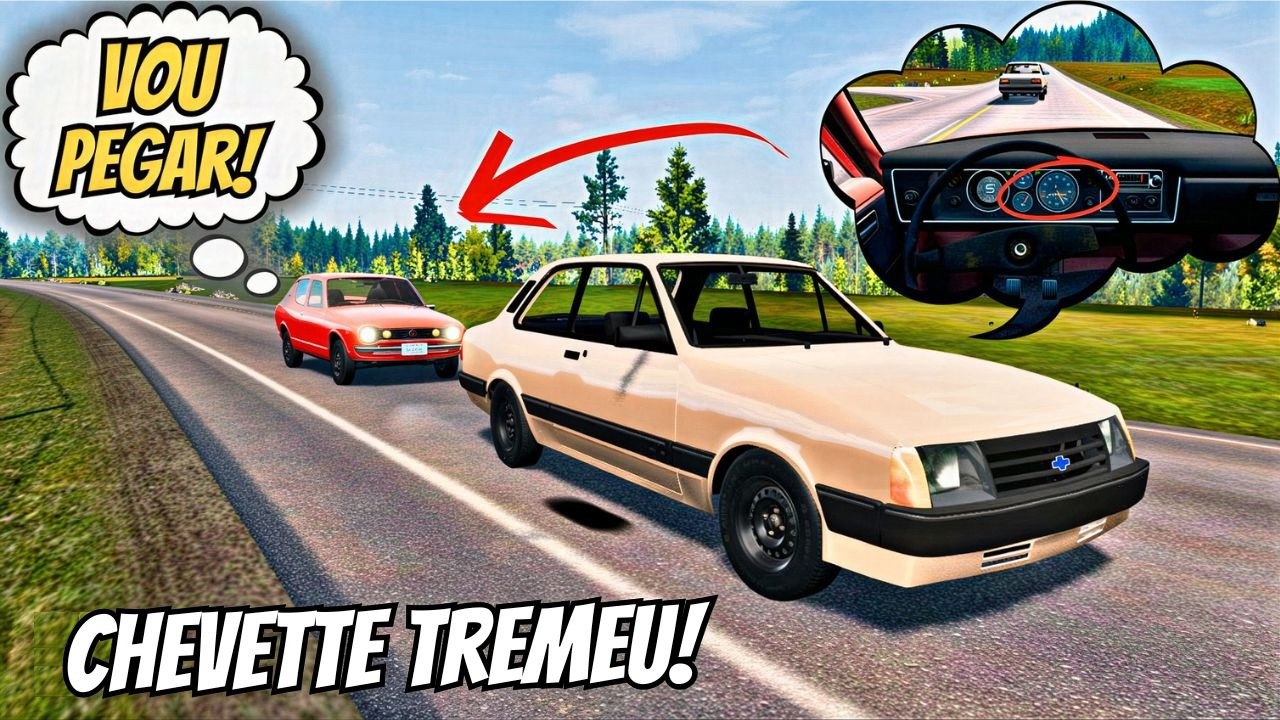 SATSUMA tentou HUMILHAR o CHEVETTE na BR - Vida Real #9