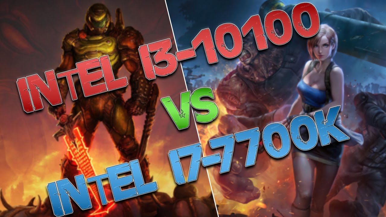 i3-10100 vs i7-7700K | Games Benchmarks