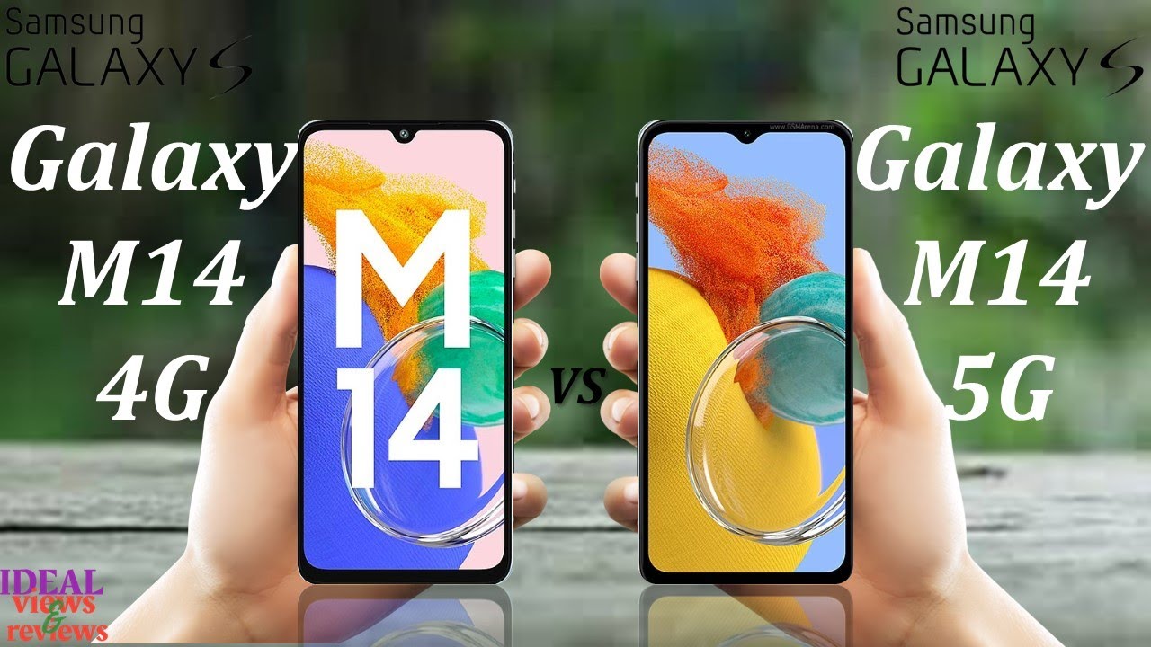 Samsung Galaxy M14 4G vs Samsung Galaxy M14 5G