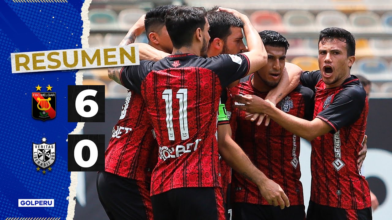 Resumen: FBC Melgar vs Universidad San Martín (6-0) #LIGA1BETSSONXGOLPERU