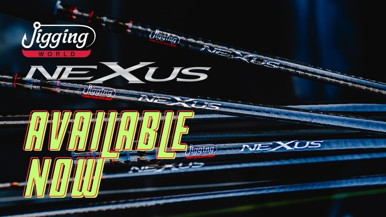 New for 2024! Jigging World Nexus 2.0 Inshore Fishing Rods!