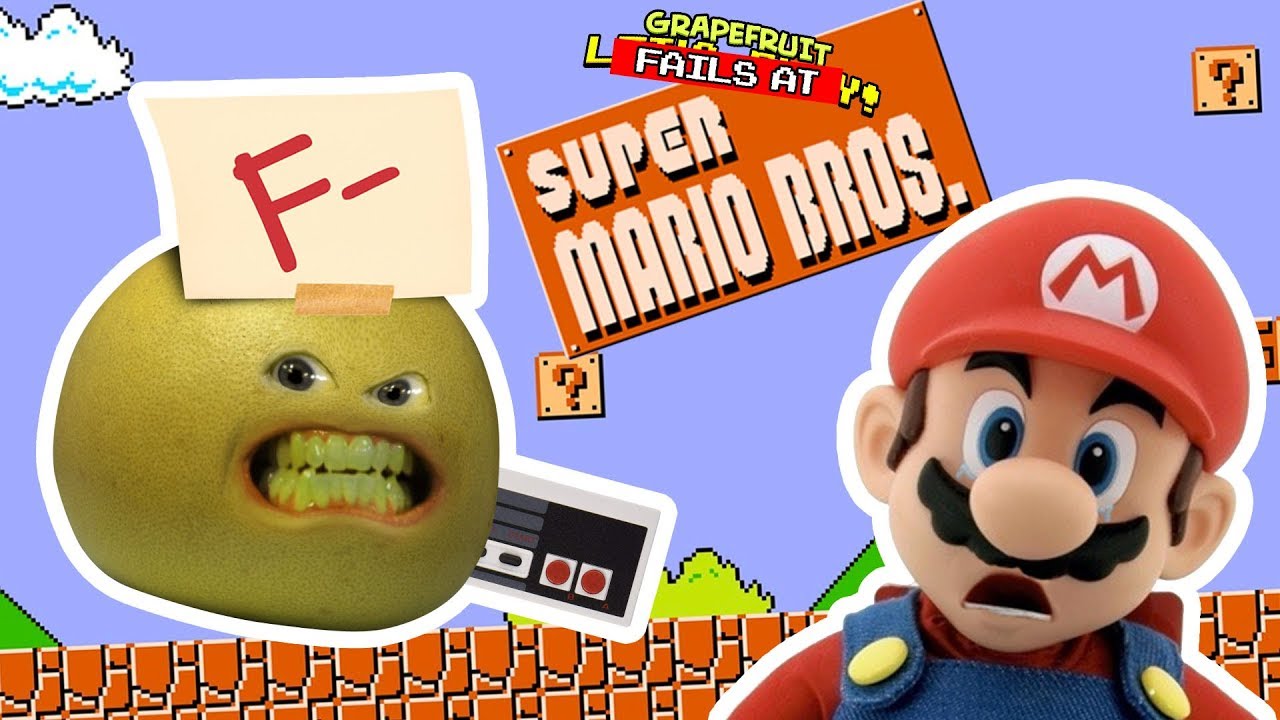Grapefruit FAILS - SUPER MARIO BROS (Classic)