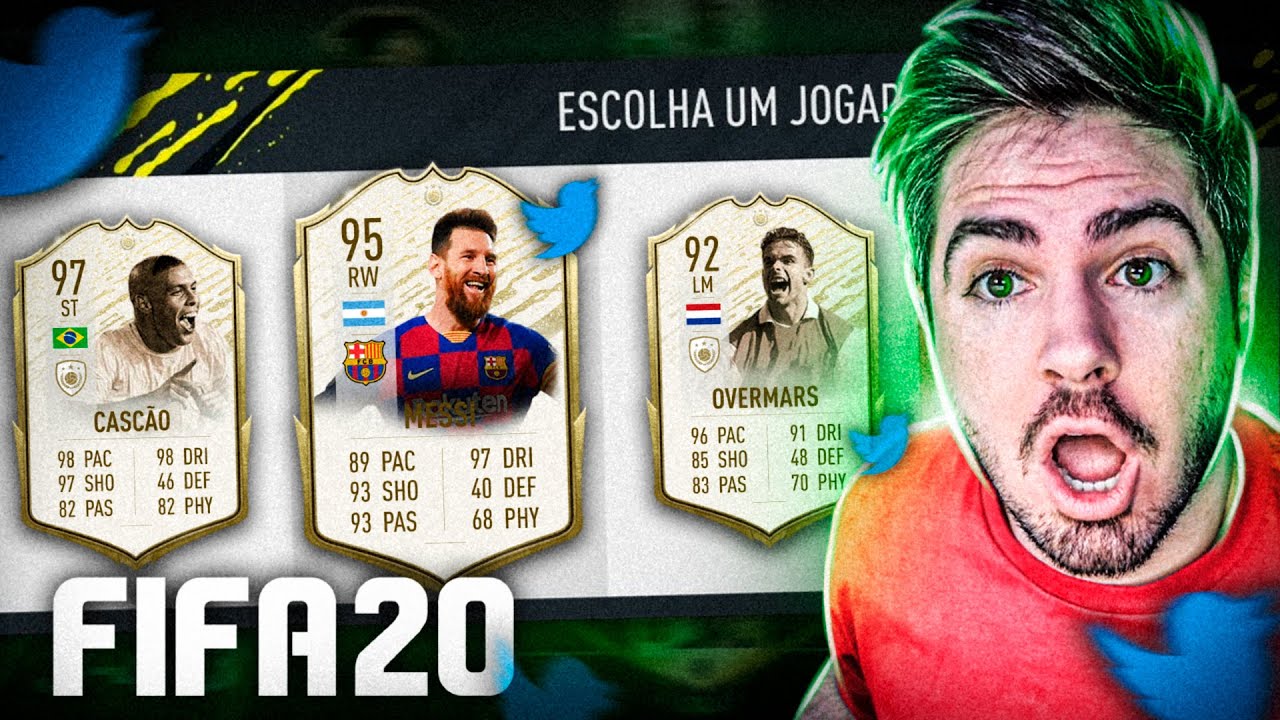 O MELHOR ICON POSSÍVEL!? FUT DRAFT DA GALERA!
