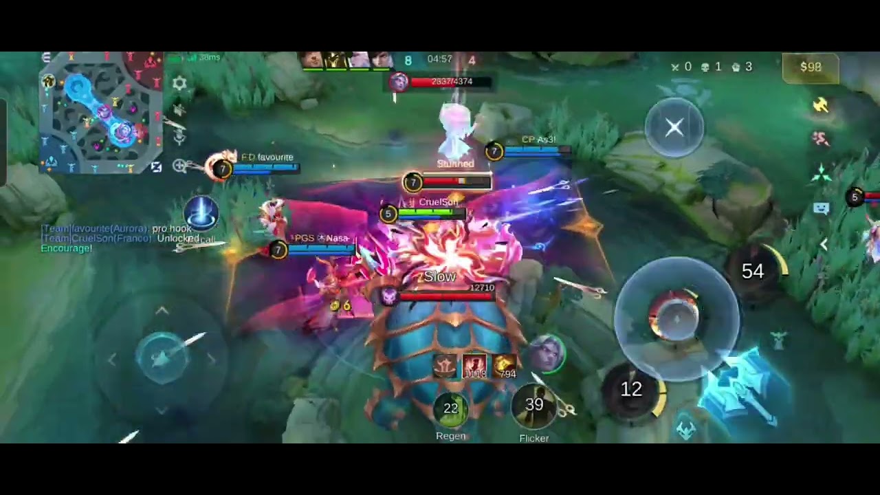 FRANCO GAMEPLAY/ FRANCO SHORT GAMEPLAY/#MLBB /#moba5v5 