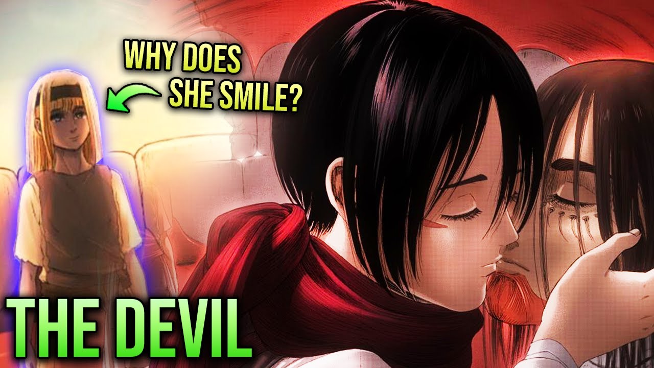 The Sad Reality of Eren & Mikasa's Kiss: Why Did Ymir Fritz Smile at Eren's Death? Attack on Titan