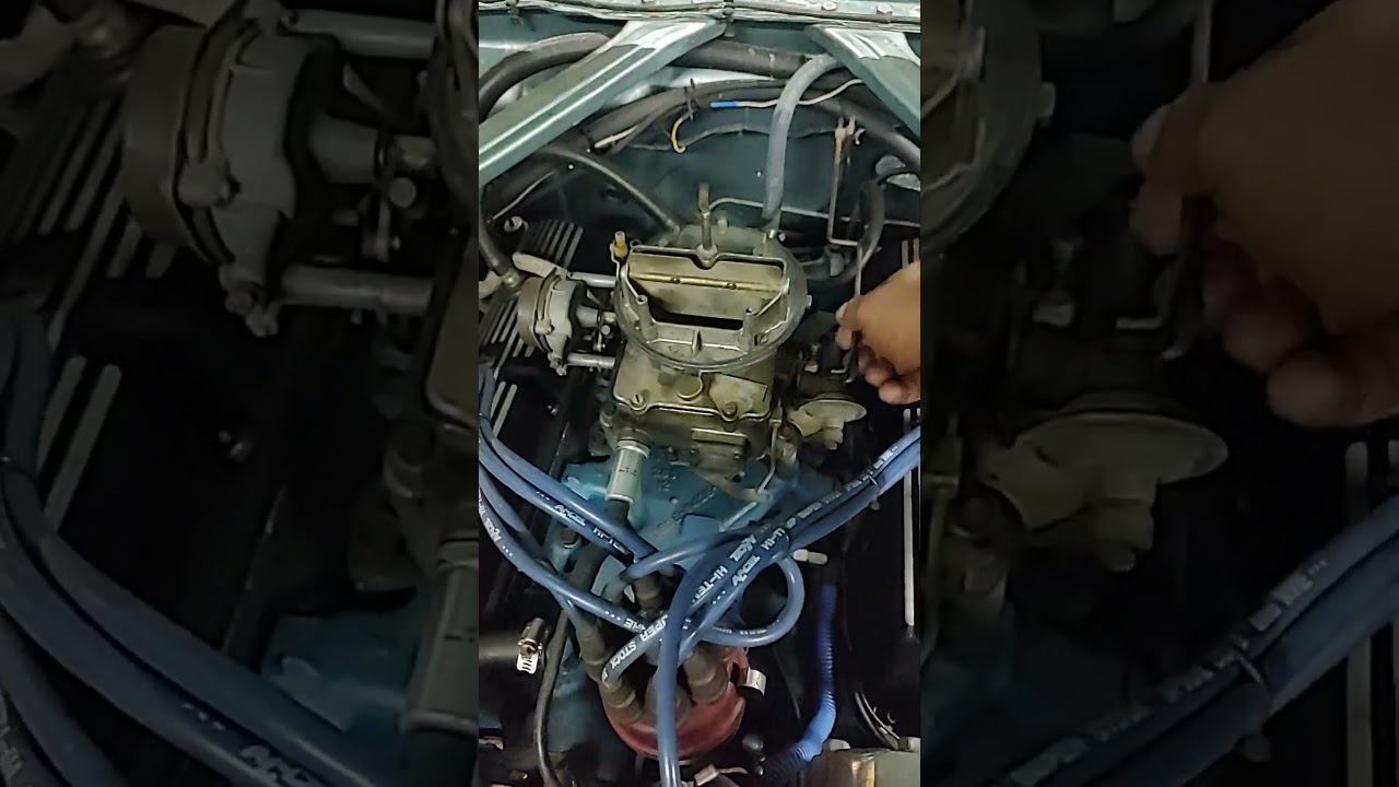 66 Mustang Stock 289 Before EFI Restomode Fabworks