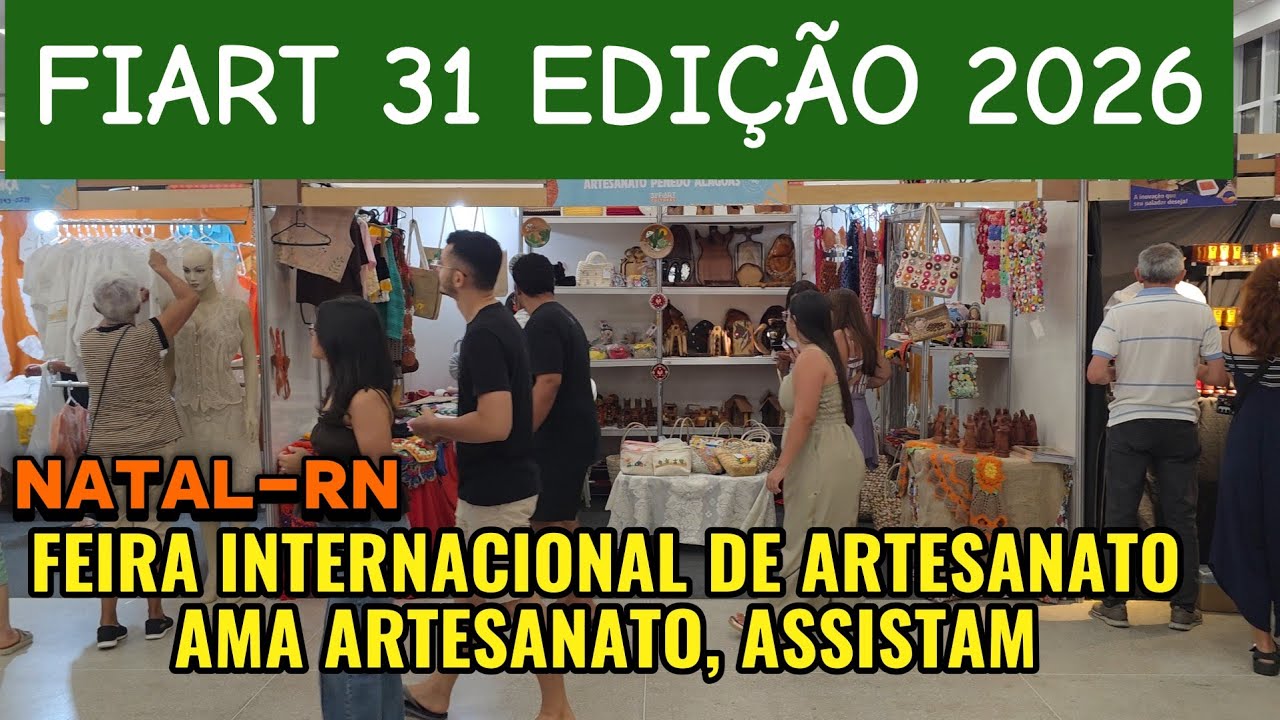 FIART, FEIRA INTERNACIONAL DE ARTESANATO, O MELHOR DO ARTESANATO BRASILEIRO 