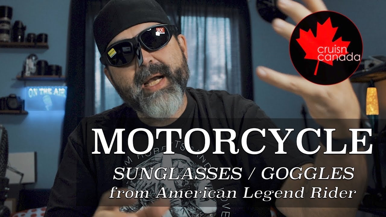 We Take A Look At 5 Different Motorcycle Glasses/Goggles From American Legend Rider