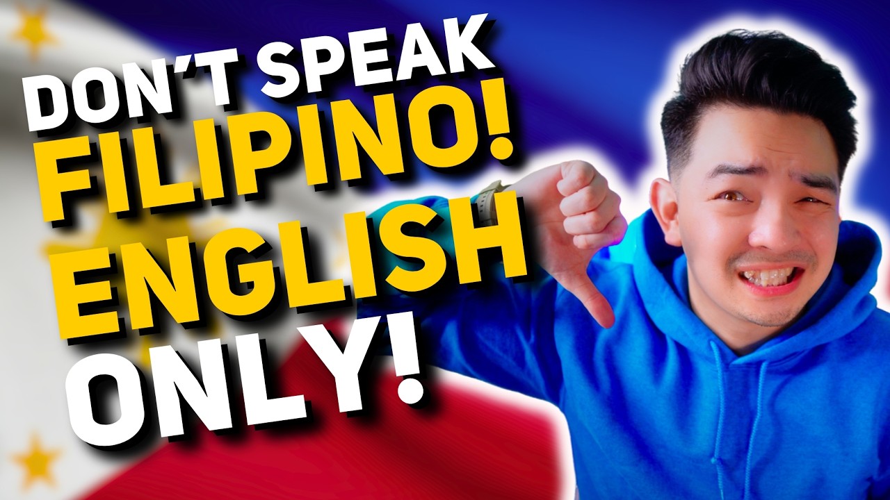 Banned from Speaking Filipino? ENGLISH-ONLY Policy in the Philippines!