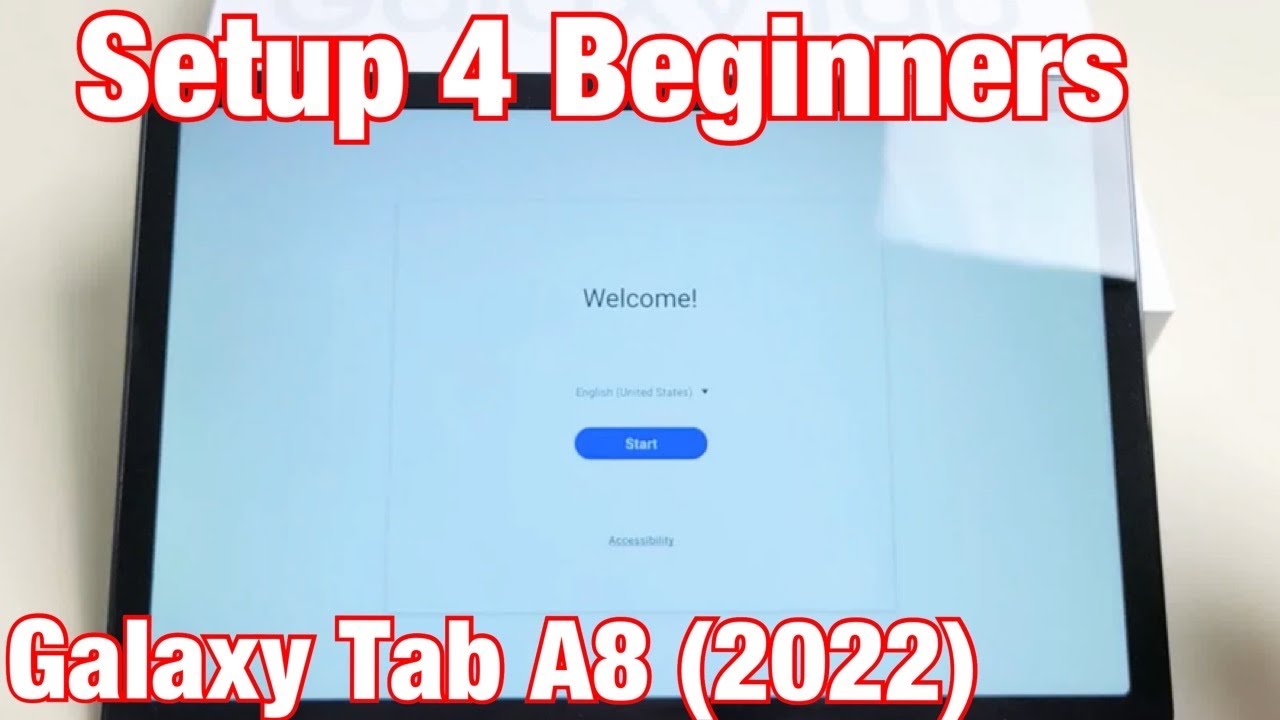 Galaxy Tab A8: как настроить для начинающих (пошагово)