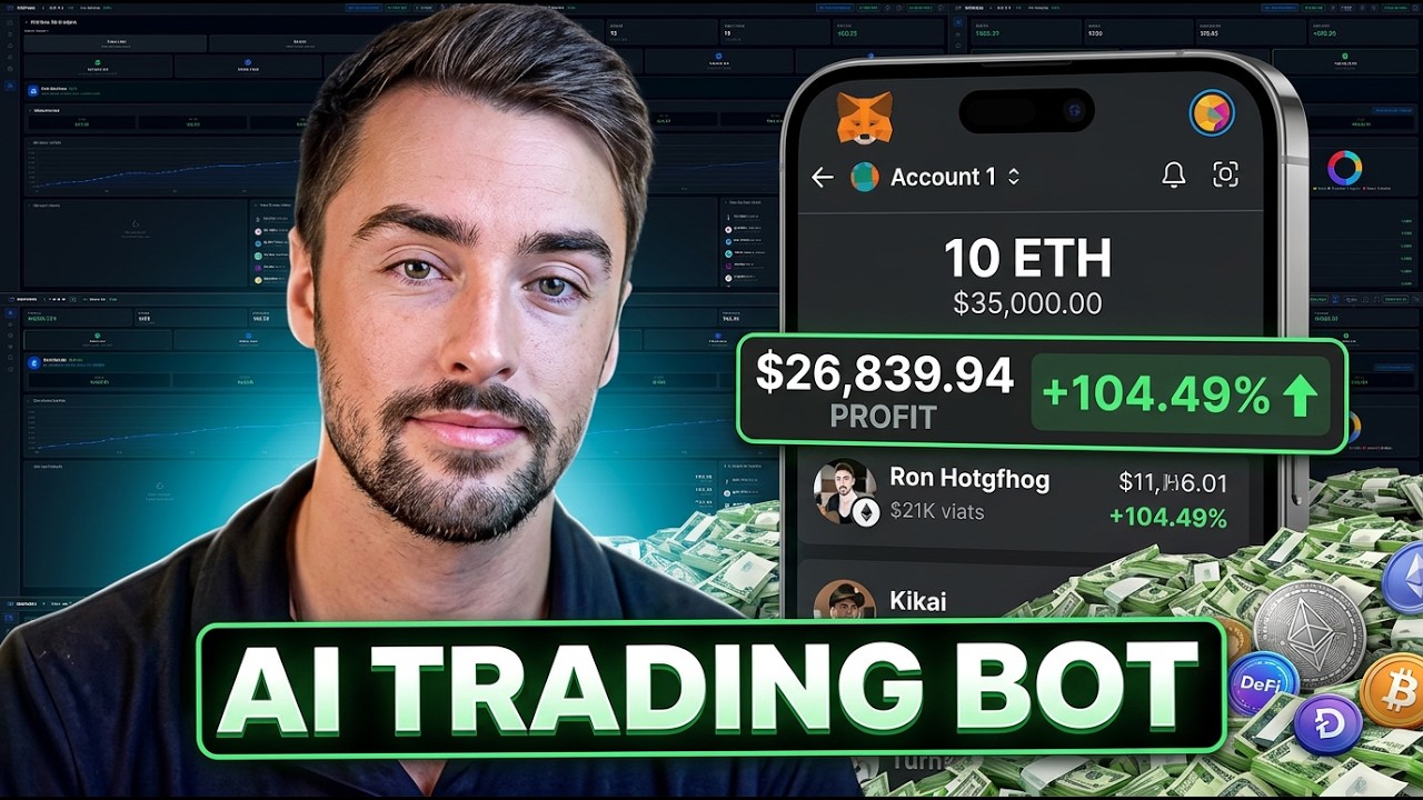 DeFi Bot Automated My Trading &mdash; I Wasn't Ready! NEW Crypto AI Trading BOT (Review + Live Trading)