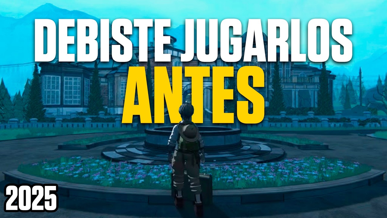 10 JUEGOS de 2025 que te ARREPENTIRÁS de no haber PROBADO ANTES