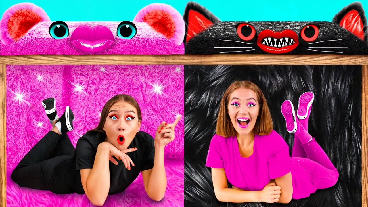 غرف سرية تحت السرير | ريتش vs كسر المأجورون الأبوة والأمومة Fun Fun Challenge